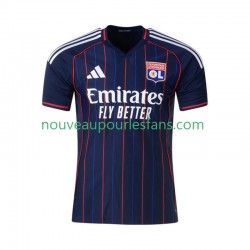 Maillot Olympique Lyonnais Homme Tenue Extérieur 2025-2026 Manche Courte
