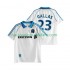 Maillot Olympique de Marseille Gallas 23 Rétro Homme Tenue Domicile 1999 1998 Manche Courte