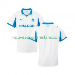 Maillot Olympique de Marseille Homme Tenue Domicile 2025-2026 Manche Courte