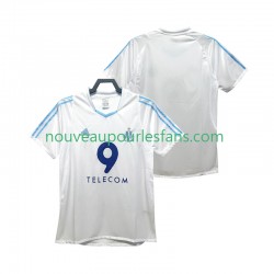 Maillot Olympique de Marseille 2003 Rétro Homme Tenue Domicile 2002 Manche Courte