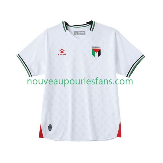Maillot Palestine Homme Tenue Extérieur 2025 Manche Courte