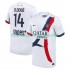 Maillot Paris Saint-Germain Desire Doue 14 Homme Tenue Extérieur 2025-2026 Manche Courte