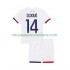 Maillot Paris Saint-Germain Desire Doue 14 Enfant Tenue Extérieur 2025-2026 Manche Courte