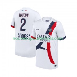 Maillot Paris Saint-Germain Hakimi 2 Homme Tenue Extérieur 2025-2026 Manche Courte