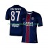 Maillot Paris Saint-Germain Joao Neves 87 Homme Tenue Domicile 2025-2026 Manche Courte