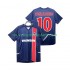 Maillot Paris Saint-Germain RONALDINHO 10 2003 Rétro Homme Tenue Domicile 2002 Manche Courte