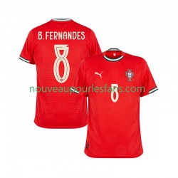 Maillot Portugal Bruno Fernandes 8 Homme Tenue Domicile 2025-2026 Manche Courte
