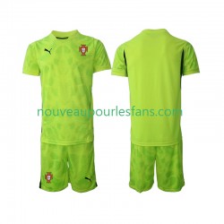 Maillot Portugal Gardien Enfant Tenue Domicile 2025 Manche Courte