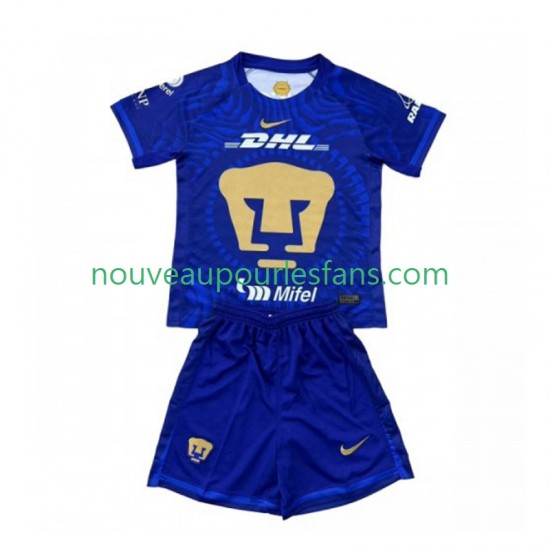 Maillot Pumas UNAM Enfant Tenue Extérieur 2025-2026 Manche Courte