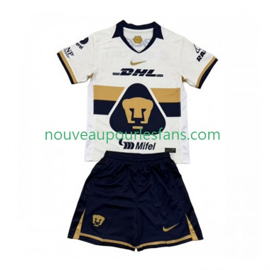 Maillot Pumas UNAM Enfant Tenue Domicile 2025-2026 Manche Courte