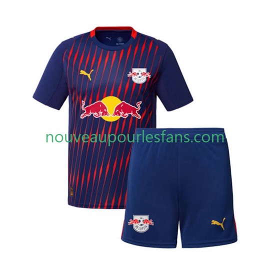 Maillot RB Leipzig Enfant Tenue Extérieur 2025-2026 Manche Courte