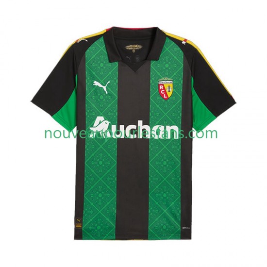 Maillot RC Lens Homme Tenue Extérieur 2025-2026 Manche Courte