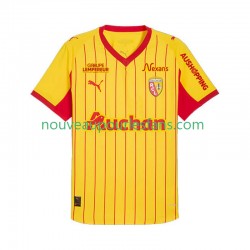 Maillot RC Lens Homme Tenue Domicile 2025-2026 Manche Courte