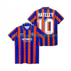 Maillot Rangers HATELEY 10 1993 Rétro Homme Tenue Extérieur 1994 Manche Courte