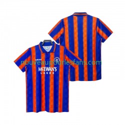 Maillot Rangers 1993 Rétro Homme Tenue Extérieur 1994 Manche Courte