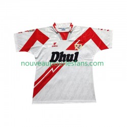 Maillot Rayo Vallecano 1995 Rétro Homme Tenue Domicile 1994 Manche Courte
