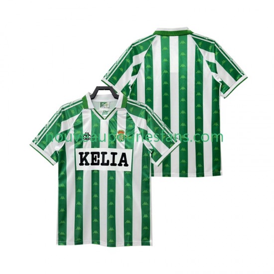 Maillot Real Betis 1995 1996 Rétro Homme Tenue Domicile Manche Courte