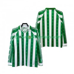 Maillot Real Betis 1996 1997 Rétro Homme Tenue Domicile Manche Longue