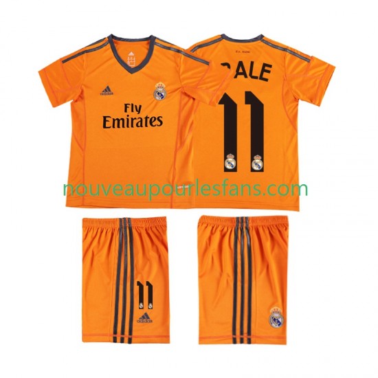 Maillot Real Madrid BALE 11 2013 2014 Rétro Enfant Tenue 3ème Manche Courte