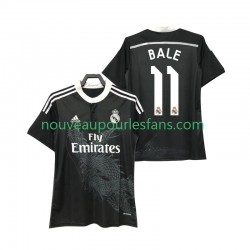 Maillot Real Madrid BALE 11 2014 2015 Rétro Homme Tenue Extérieur Manche Courte