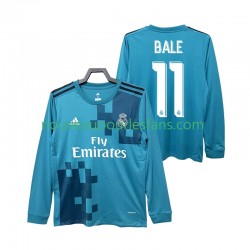 Maillot Real Madrid BALE 11 2017 2018 Rétro Homme Tenue 3ème Manche Longue