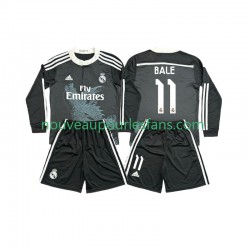 Maillot Real Madrid Bale 11 2014 2015 Rétro Enfant Tenue 3ème Manche Longue