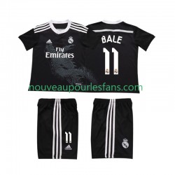 Maillot Real Madrid Bale 11 2014 Rétro Enfant Tenue 3ème Manche Courte