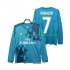 Maillot Real Madrid CRISTIANO RONALDO 7 2017 2018 Rétro Homme Tenue 3ème Manche Longue
