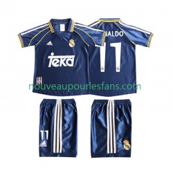 Maillot Real Madrid Cristiano Ronaldo 11 Rétro Enfant Tenue 3ème 1999 1998 Manche Courte