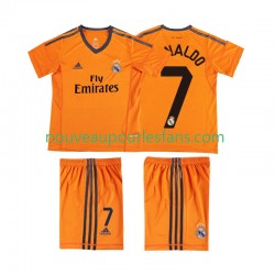 Maillot Real Madrid Cristiano Ronaldo 7 2013 2014 Rétro Enfant Tenue 3ème Manche Courte