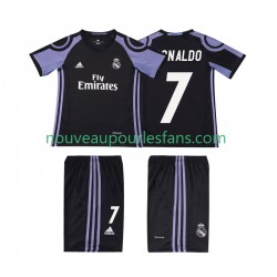 Maillot Real Madrid Cristiano Ronaldo 7 2016 2017 Rétro Enfant Tenue 3ème Manche Courte
