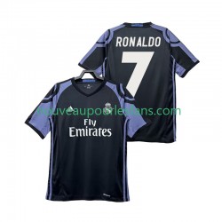 Maillot Real Madrid Cristiano Ronaldo 7 2016 2017 Rétro Homme Tenue 3ème Manche Courte