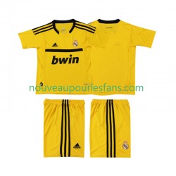 Maillot Real Madrid 2012 Gardien Rétro Enfant Tenue Domicile 2011 Manche Courte