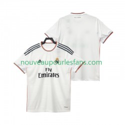 Maillot Real Madrid 2013 2014 Rétro Homme Tenue Domicile Manche Courte