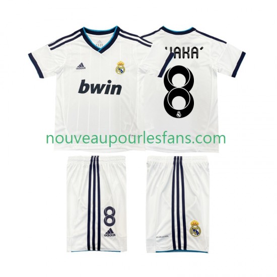 Maillot Real Madrid KAKA 8 2012 2013 Rétro Enfant Tenue Domicile Manche Courte