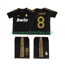Maillot Real Madrid KAKA 8 -2012 Rétro Enfant Tenue Extérieur 2011 Manche Courte
