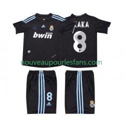 Maillot Real Madrid KAKA 8 2009 Rétro Enfant Tenue Extérieur 2010 Manche Courte