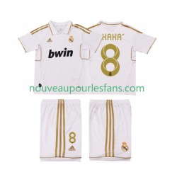 Maillot Real Madrid KAKA 8 2012 Rétro Enfant Tenue Domicile 2011 Manche Courte