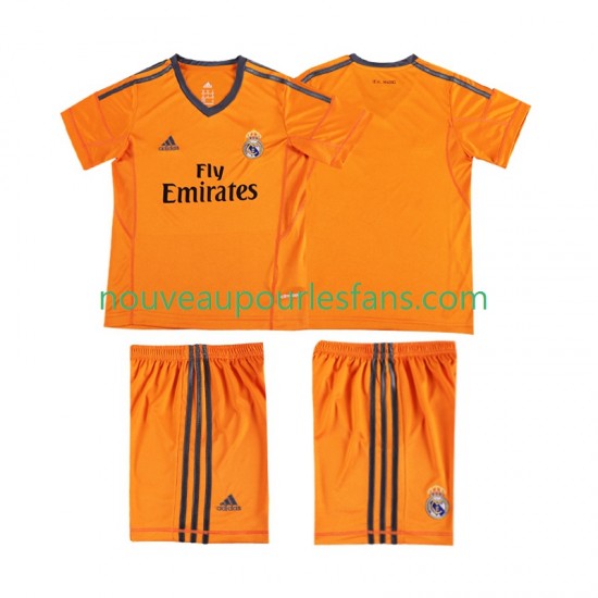 Maillot Real Madrid 2013 2014 Rétro Enfant Tenue 3ème Manche Courte