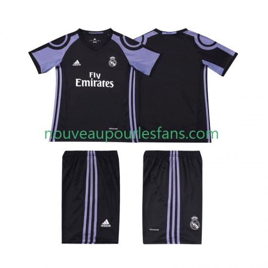 Maillot Real Madrid 2016 2017 Rétro Enfant Tenue 3ème Manche Courte