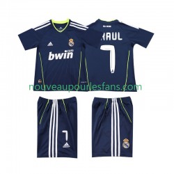 Maillot Real Madrid PAUL 7 Rétro Enfant Tenue Extérieur 2011 2010 Manche Courte