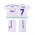 Maillot Real Madrid RAUL 7 1996 Rétro Enfant Tenue Domicile 1994 Manche Courte