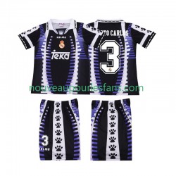 Maillot Real Madrid ROBERTO CARLOS 3 1997 Rétro Enfant Tenue 3ème 1998 Manche Courte