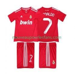 Maillot Real Madrid RONALDO 7 2012 Rétro Enfant Tenue 3ème 2011 Manche Courte