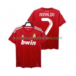 Maillot Real Madrid RONALDO 7 2012 Rétro Homme Tenue 3ème 2011 Manche Courte