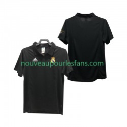 Maillot Real Madrid 2003 Rétro Homme Tenue Extérieur 2002 Manche Courte