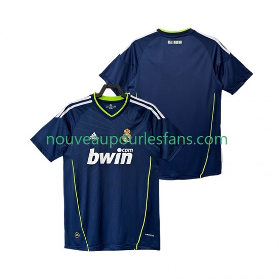 Maillot Real Madrid Rétro Homme Tenue Extérieur 2011 2010 Manche Courte
