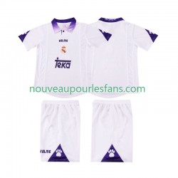 Maillot Real Madrid 1997 Rétro Enfant Tenue Domicile 1998 Manche Courte