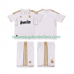Maillot Real Madrid 2012 Rétro Enfant Tenue Domicile 2011 Manche Courte