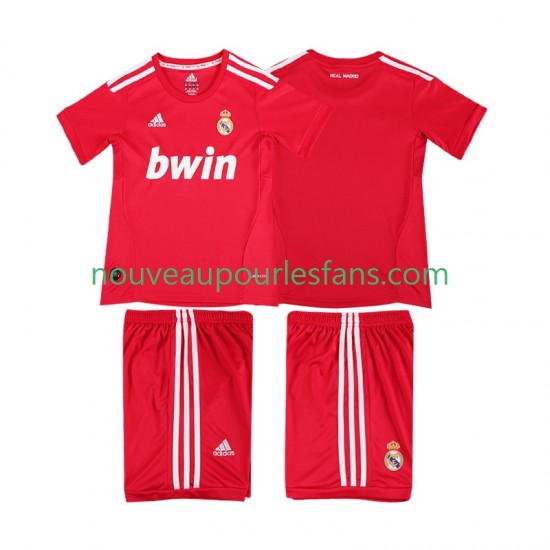 Maillot Real Madrid 2012 Rétro Enfant Tenue 3ème 2011 Manche Courte